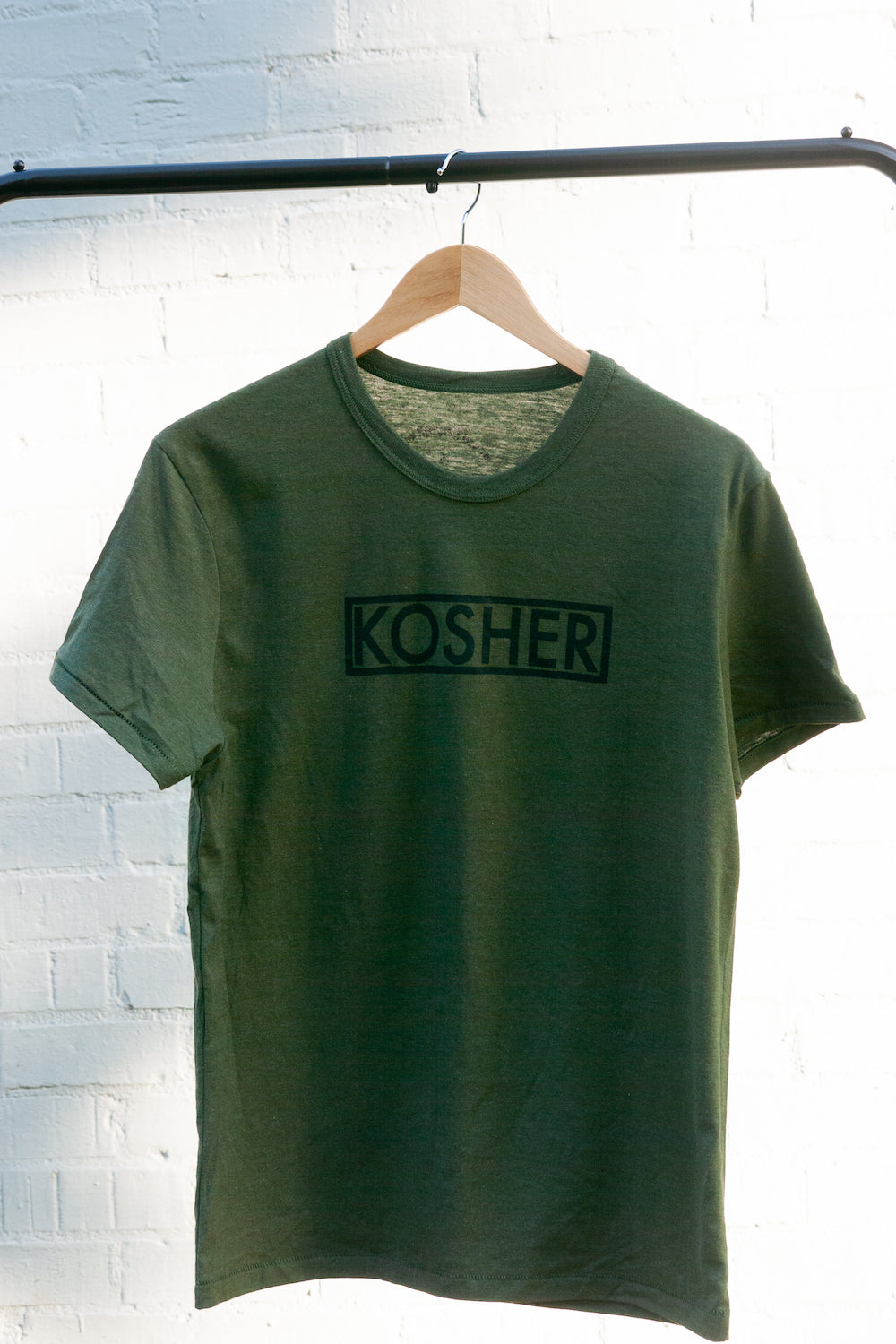 The Osher KOSHER Tee - Green Triblend